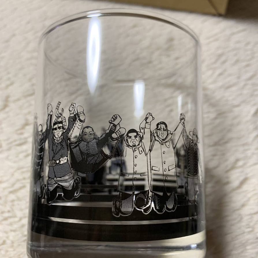 全国宅配無料 ゴールデンカムイ展 手つなぎグラス 2個 札幌限定 手